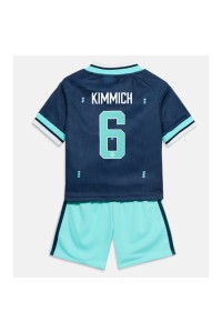 Saksa Joshua Kimmich #6 Jalkapallovaatteet Lasten Vieraspeliasu MM-kisat 2026 Lyhythihainen (+ Lyhyet housut)